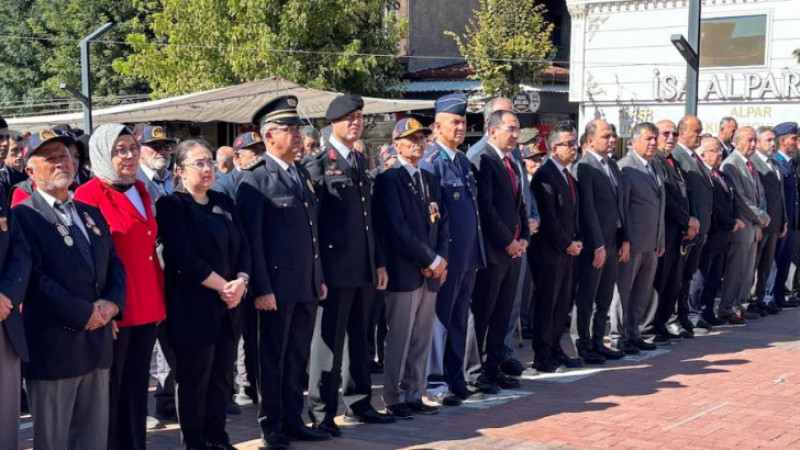   Tavşanlı'da 19 Eylül Gaziler Günü törenle kutlandı
