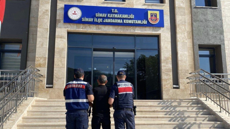 Simav’da aranan kişi tutuklandı 