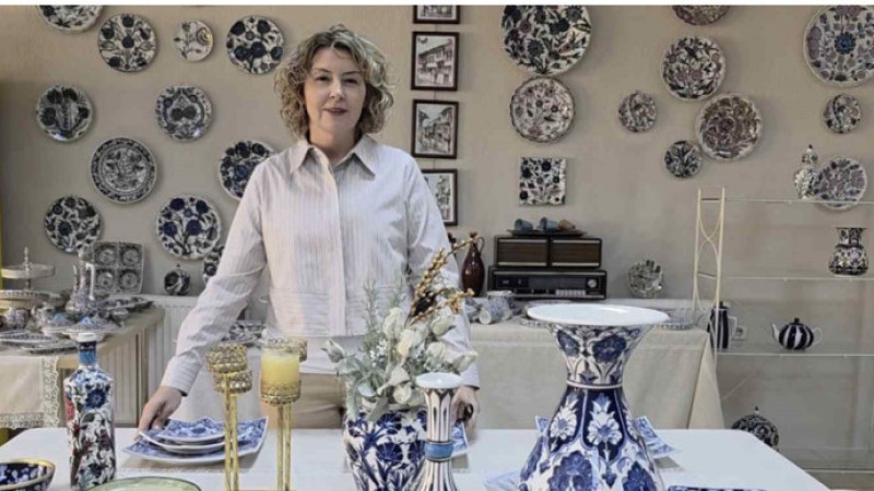 Kütahya’nın çini ve seramiği İtalya ‘da 