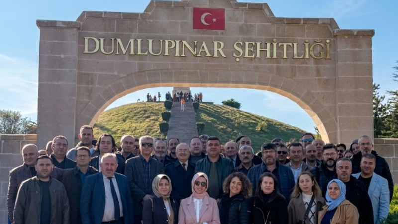 Tavşanlı’da okul müdürlerine Kütahya ve Dumlupınar eğitim gezisi