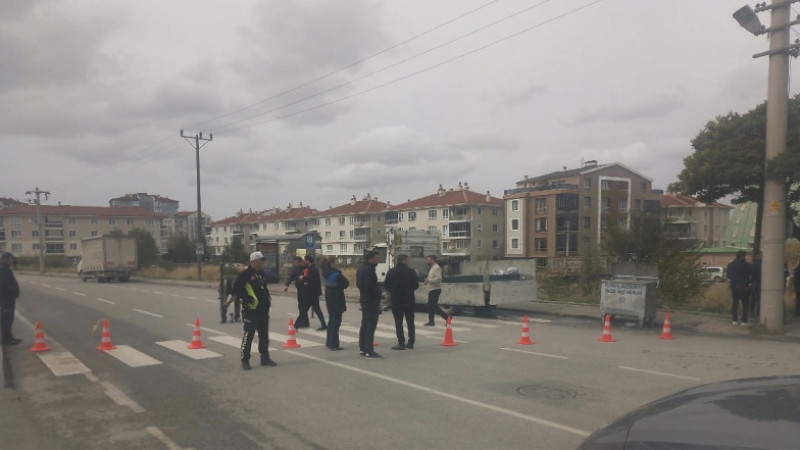 Halkın faydalandığı yol özel mülkiyet sebebiyle kapatıldı 