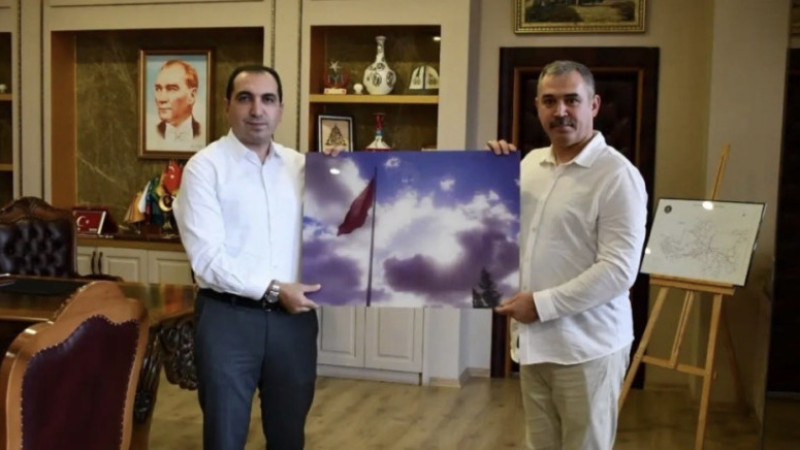 Kütahya’da bulutların oluşturduğu Türkiye haritası ders kitaplarına giriyor