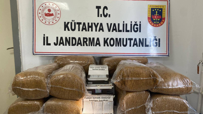 KÜTAHYA'DA KAÇAKÇILIK OPERASYONU